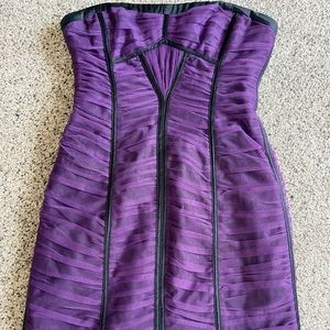 BCBG strapless dress